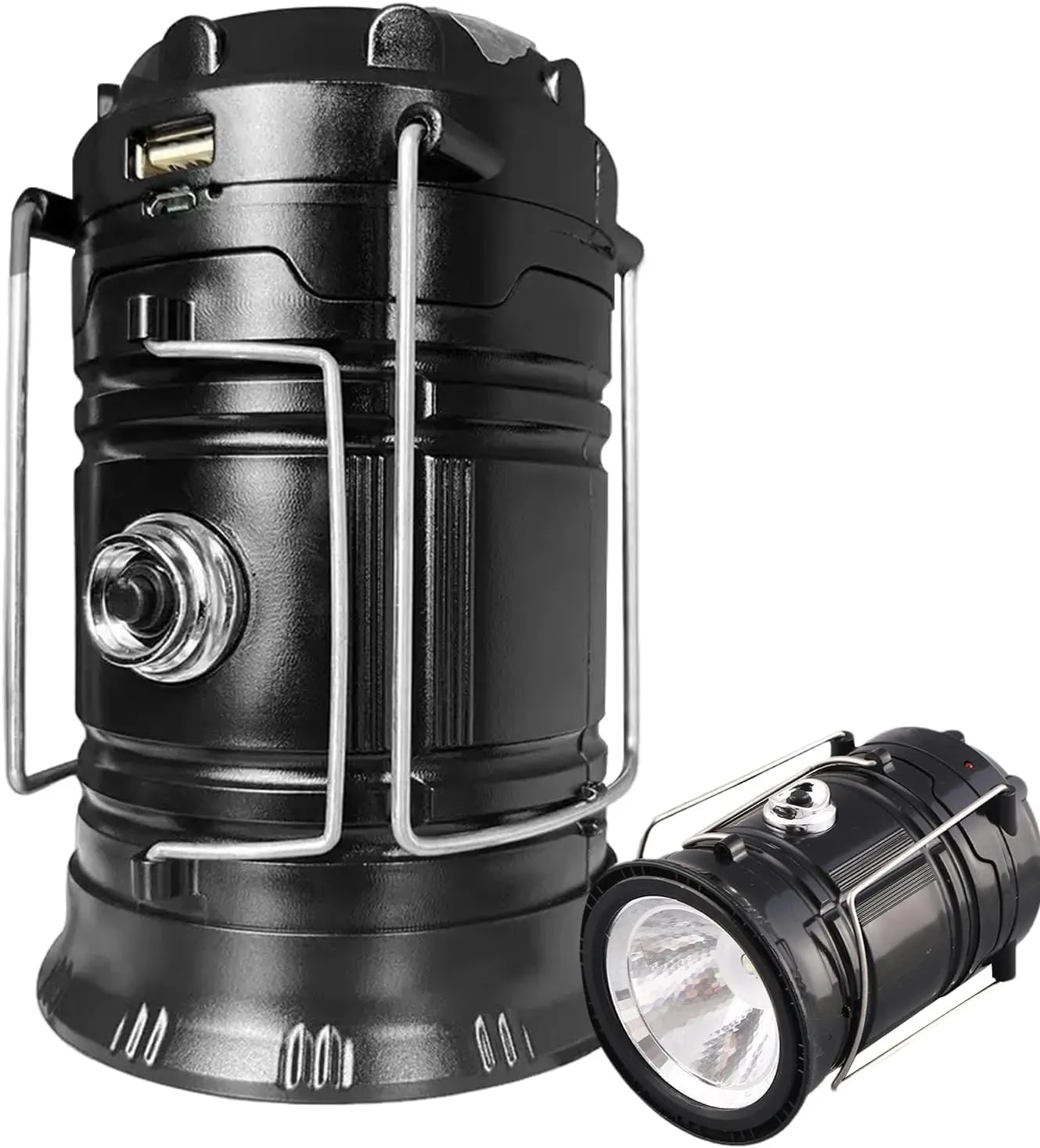 Tent Lights for Camping | Foldable Hiking LED Lantern,3 Lighting Modes Electric Lantern with Handle, Tent Lantern Lamp for Outdoor Activities