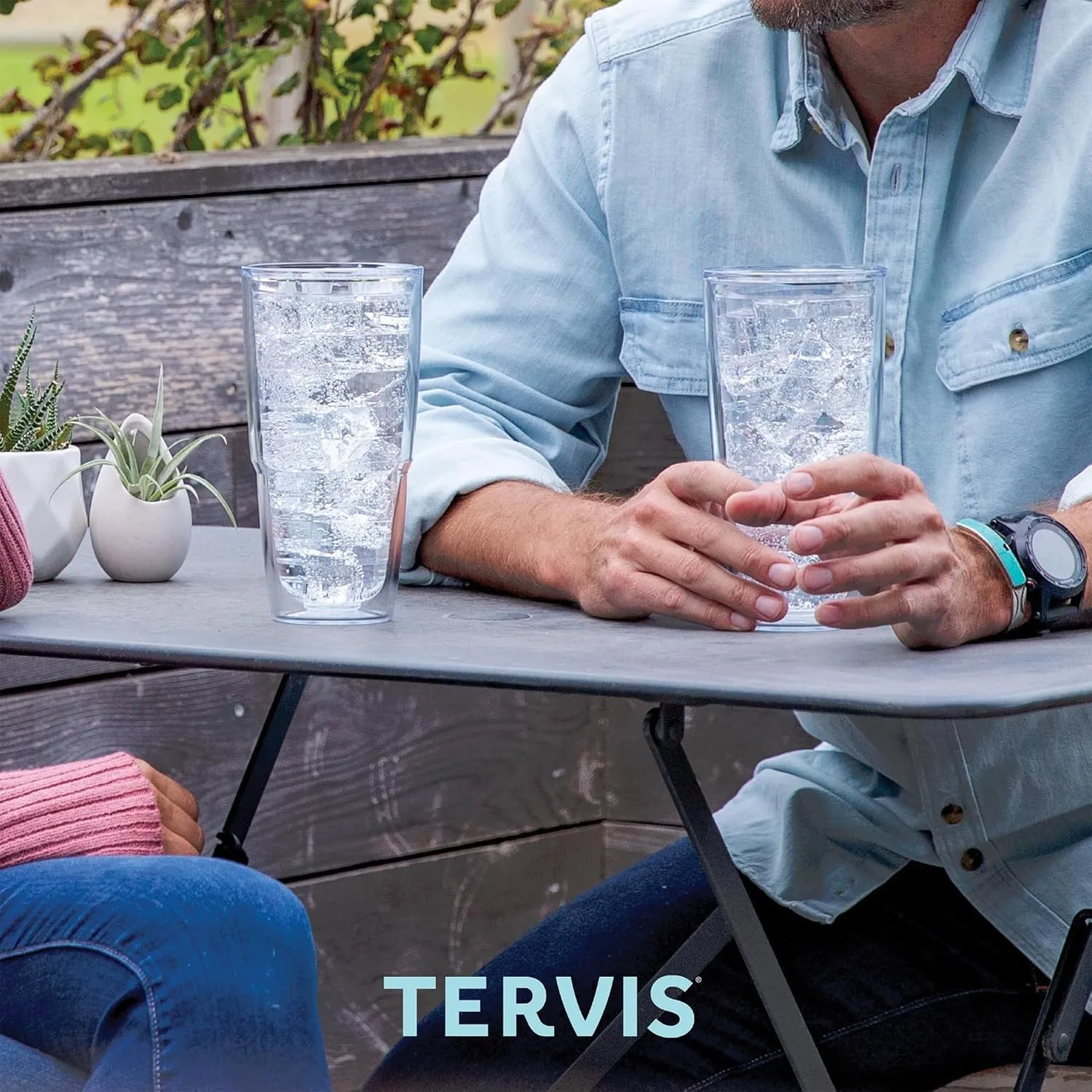Tervis Pet Love Made in USA Double Walled Insulated Tumbler Travel Cup Keeps Drinks Cold & Hot, 24oz, Cat Pounce Love