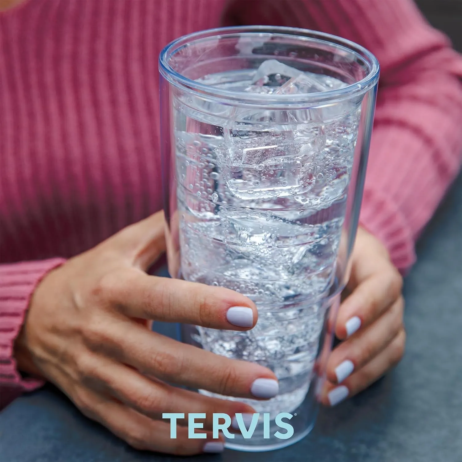 Tervis Pet Love Made in USA Double Walled Insulated Tumbler Travel Cup Keeps Drinks Cold & Hot, 24oz, Cat Pounce Love