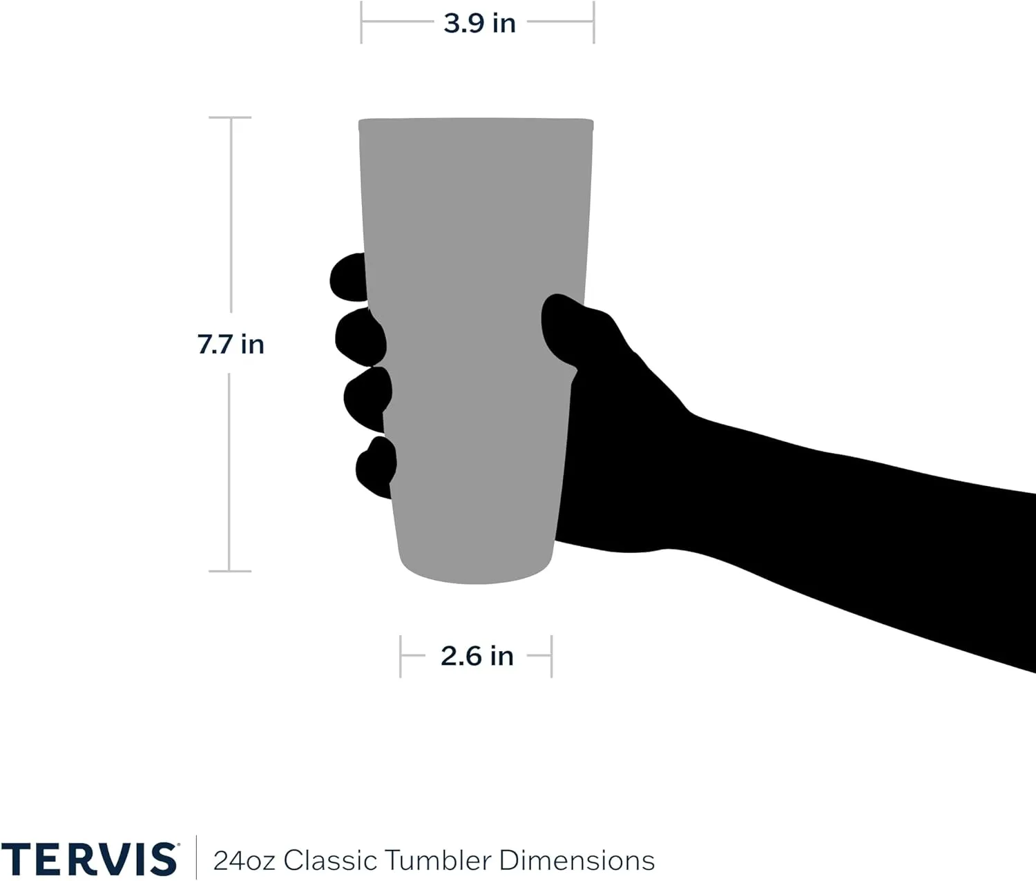 Tervis Pet Love Made in USA Double Walled Insulated Tumbler Travel Cup Keeps Drinks Cold & Hot, 24oz, Cat Pounce Love