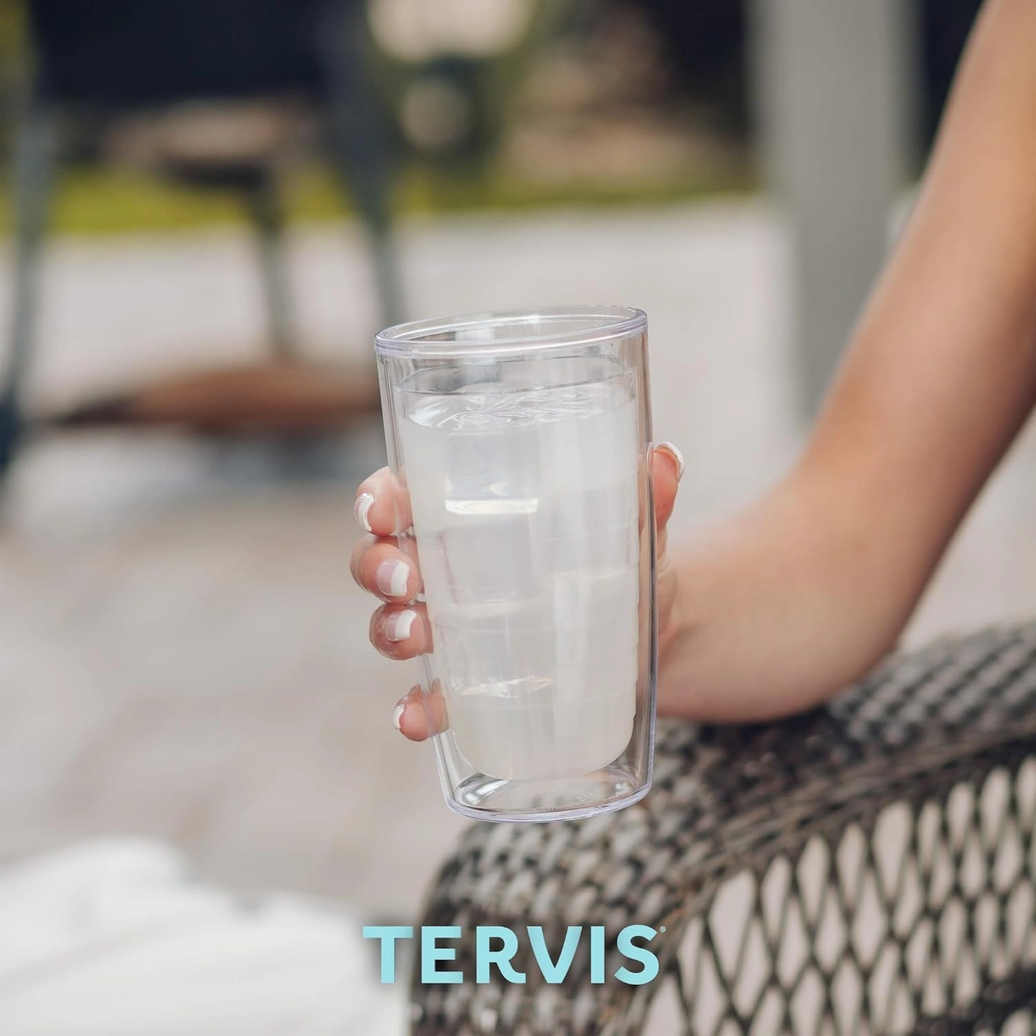 Tervis Pet Love Made in USA Double Walled Insulated Tumbler Travel Cup Keeps Drinks Cold & Hot, 16oz, Cat Pounce Love