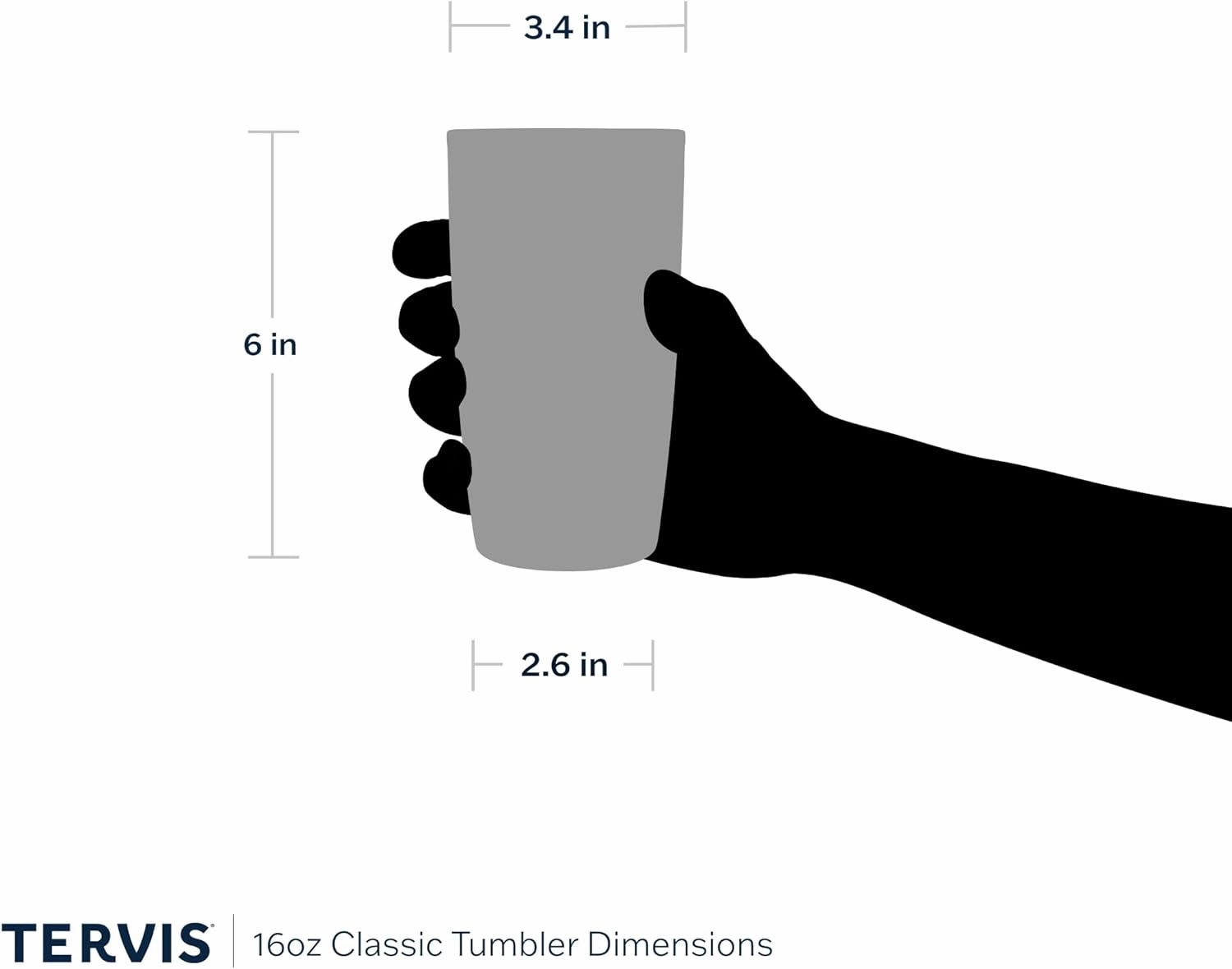 Tervis Pet Love Made in USA Double Walled Insulated Tumbler Travel Cup Keeps Drinks Cold & Hot, 16oz, Cat Pounce Love