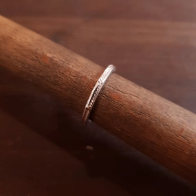 Textured Staking Rings (Thin)-D