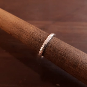 Textured Staking Rings (Thin)-F
