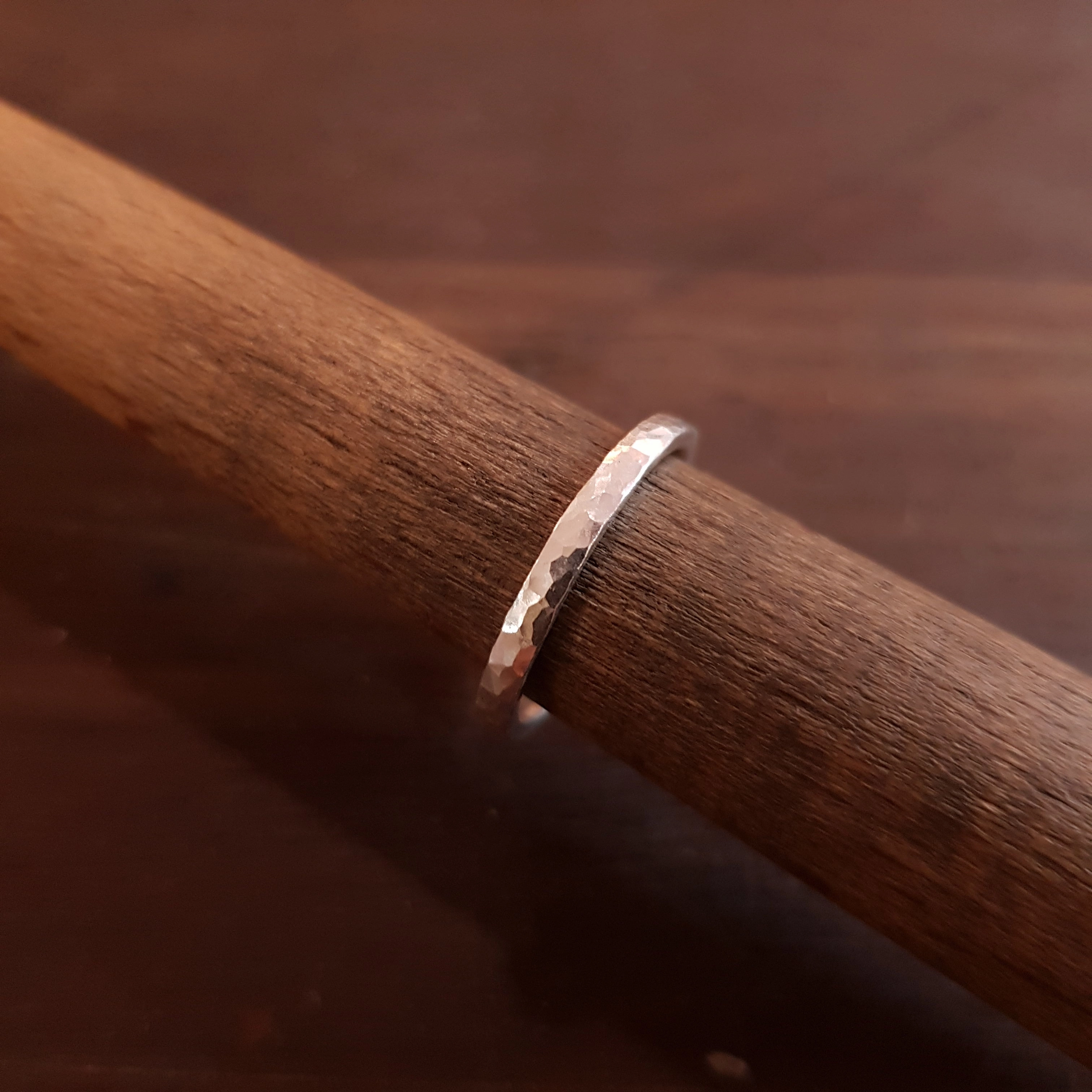 Textured Staking Rings (Thin)-F