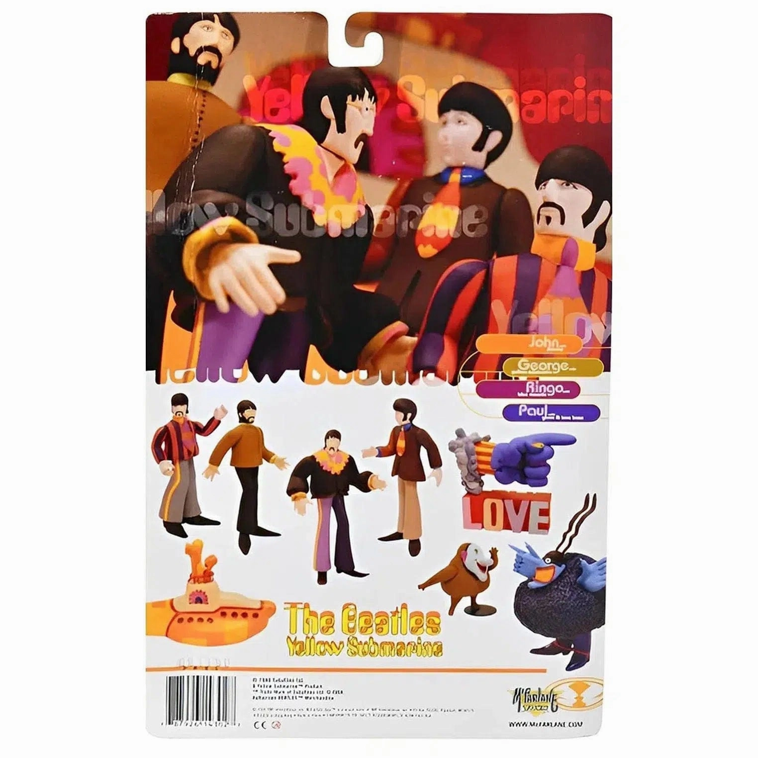 The Beatles - Ringo With Blue Meanie Action Figure - McFarlane Toys - Series 1 (1999)