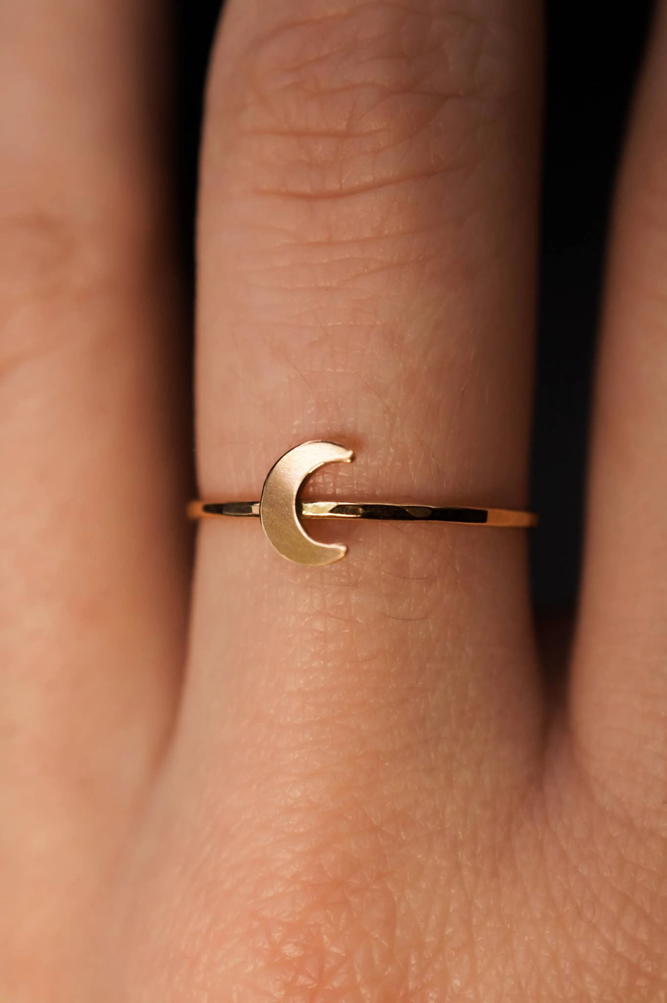 The Moon Ring | 14K Gold Fill | 8