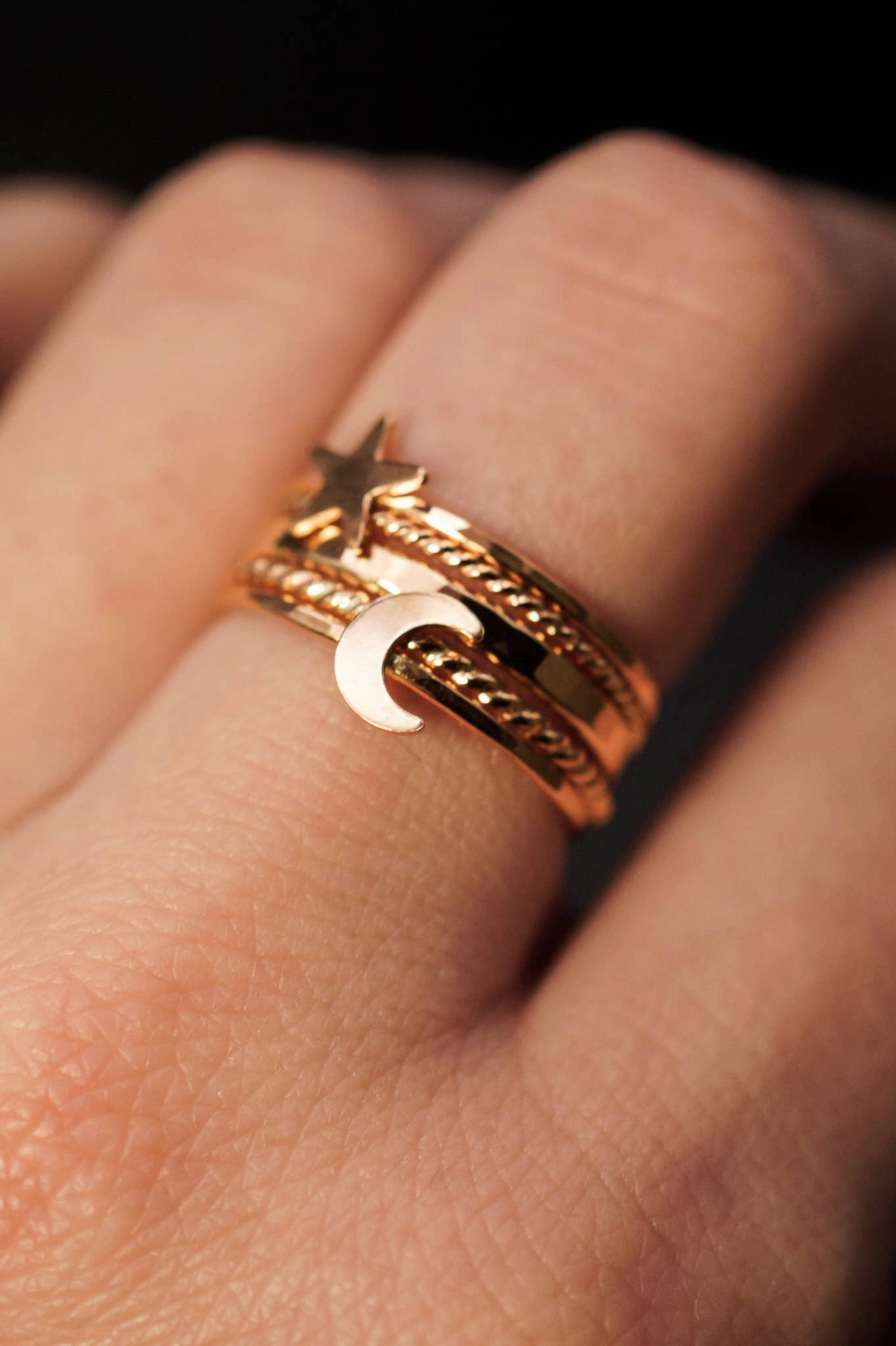 The Moon Ring | 14K Gold Fill | 8