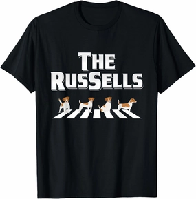 The Russells - Jack Russell Terrier Pet Lover Puppy Trainer T-Shirt