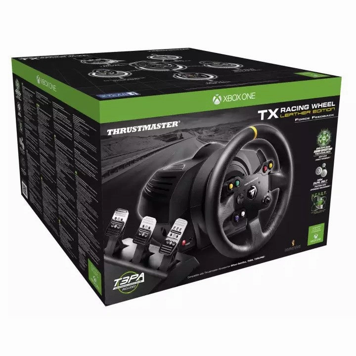 Thrustmaster Tx Rw Leather Edition Official Xbox One™ Licensed [ Windows Os/ Xbox One™ ]