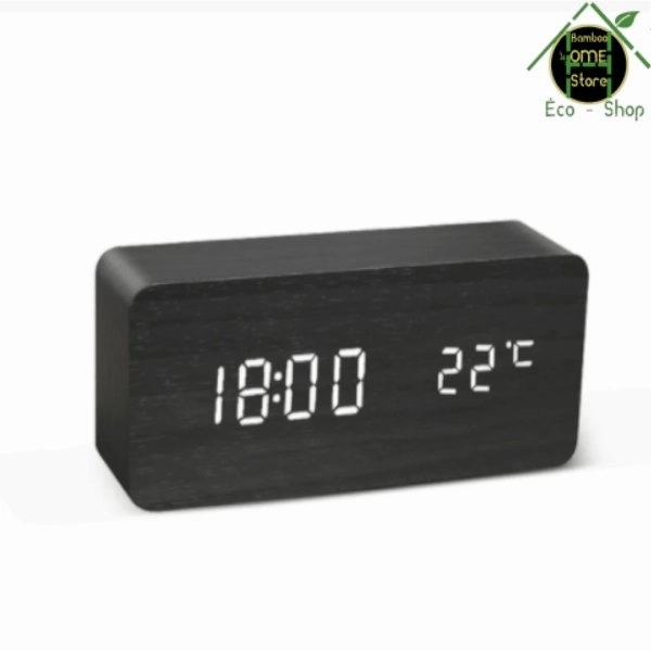 Tic-tac­™ Réveil matin en bambou