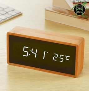 Tic-tac­™ Réveil matin en bambou