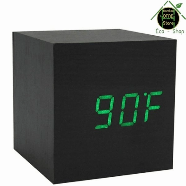 Tic-tac­™ Réveil matin en bambou