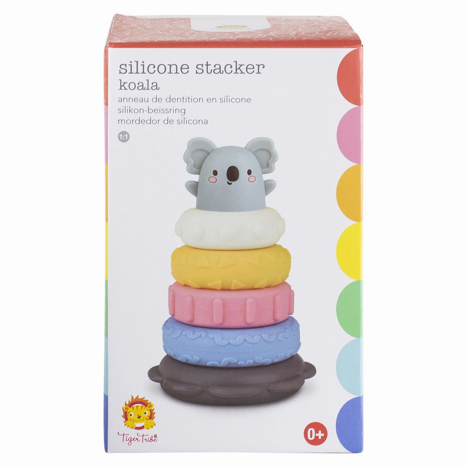 Tiger Tribe Silicone Stacker Koala