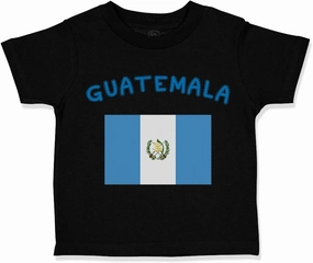 Toddler T-Shirt Guatemala Country Flag Baby Cotton Guatemala Boy & Girl Clothes