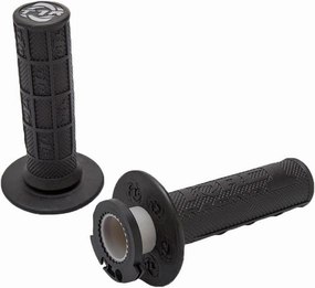 TORC1 Racing Defy Lock On MX Grips Black for Husqvarna TE 300 2014-2018