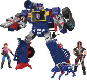 Transformers Collaborative G.I. Joe x Toys Soundwave Dreadnok Thunder Machine, Zartan & Zarana, Action Figures for Boys and Girls Ages 8 