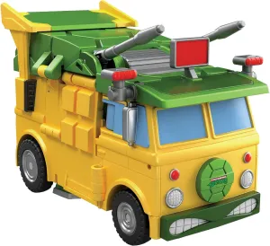 Transformers Collaborative Teenage Mutant Ninja Turtles x Toy Party Wallop, 7-inch Action Figure, 8 