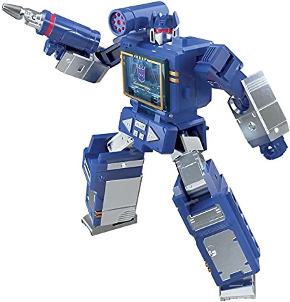 Transformers Toys Generations War for Cybertron: Kingdom Core Class WFC-K21 Soundwave Action Figure - Kids Ages 8 and Up, 3.5-inch
