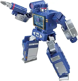 Transformers Toys Generations War for Cybertron: Kingdom Core Class WFC-K21 Soundwave Action Figure - Kids Ages 8 and Up, 3.5-inch