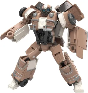 Transformers Toys Studio Series Deluxe Rise of The Beasts 108 Wheeljack, 4.5-inch Converting Action Figure, 8 
