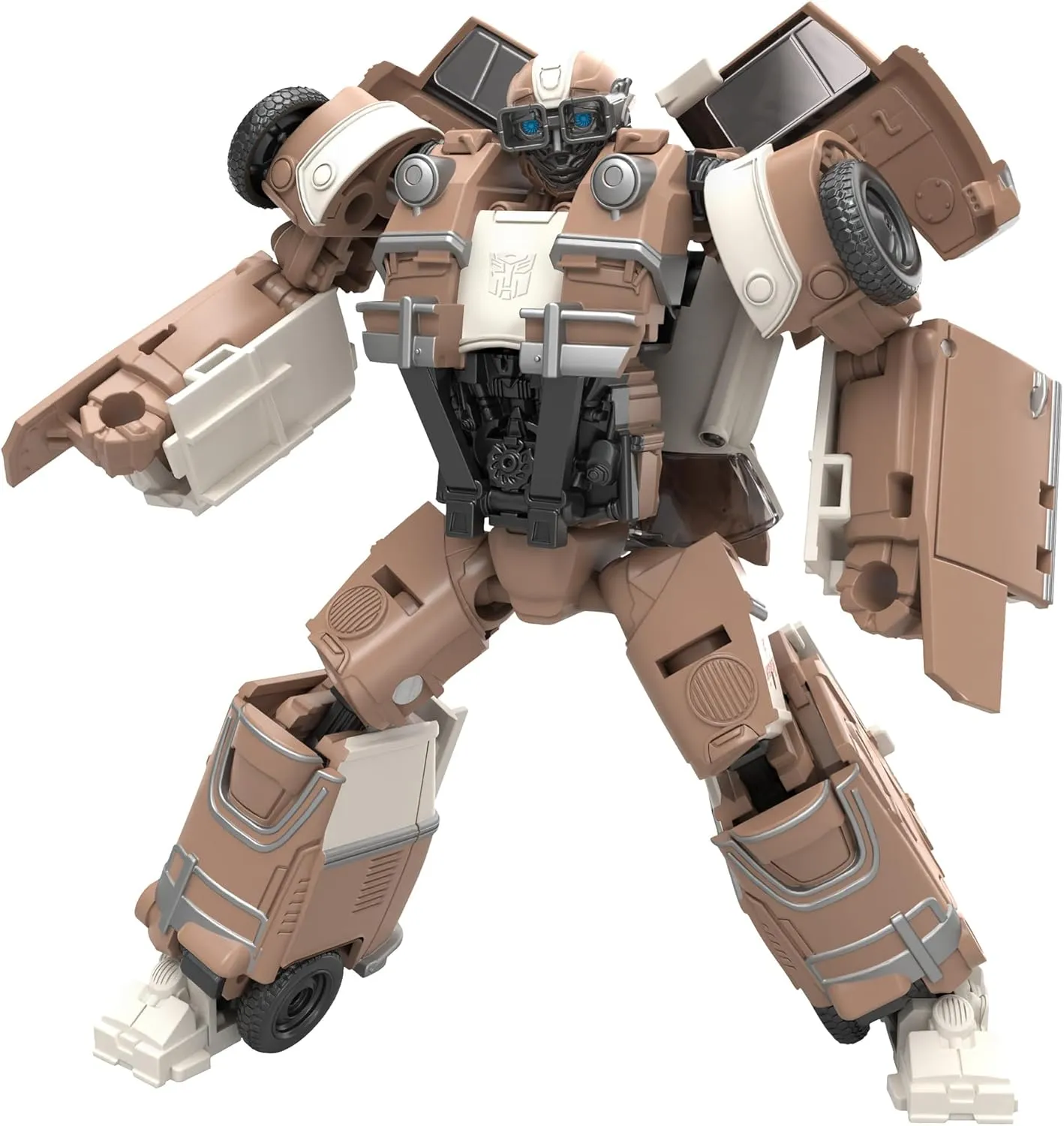 Transformers Toys Studio Series Deluxe Rise of The Beasts 108 Wheeljack, 4.5-inch Converting Action Figure, 8 