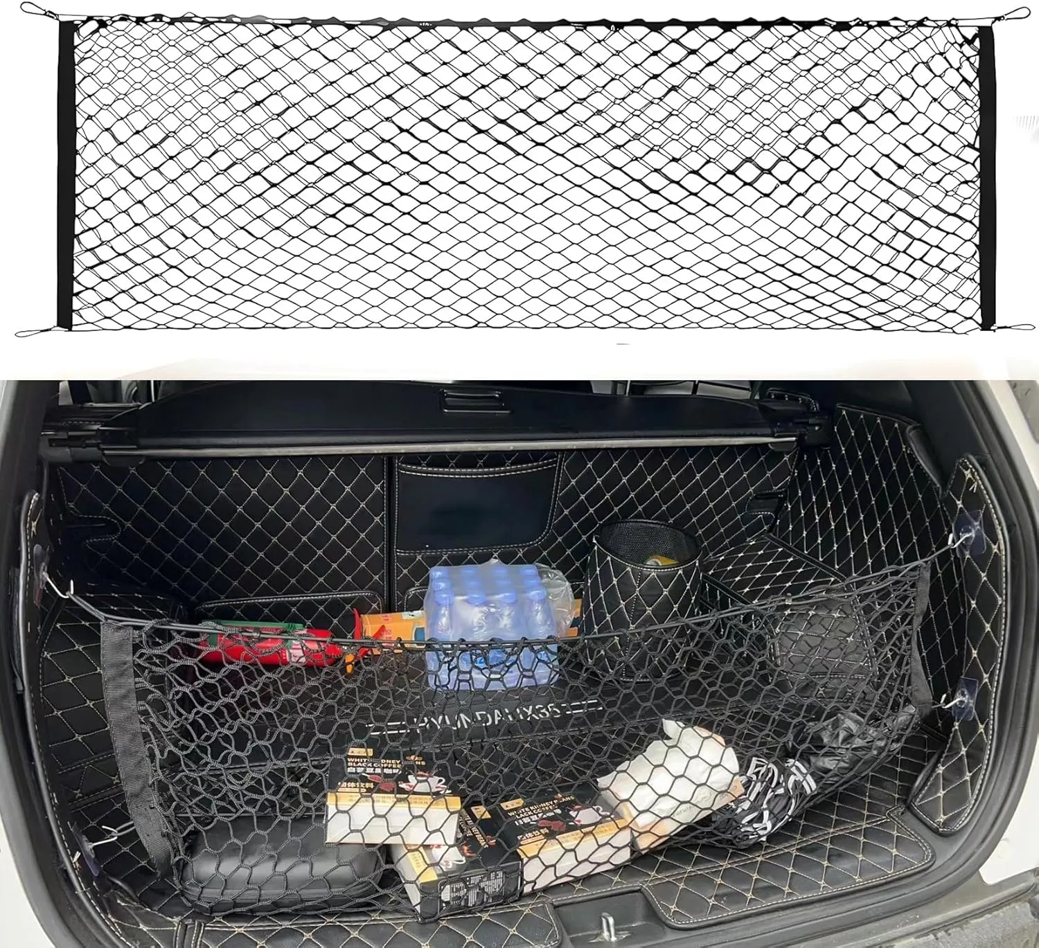 Trunk Cargo Net Compatible with 2016 2017 2018 2019 2020 2021 2022 2023 2024 2025 Buick Envision