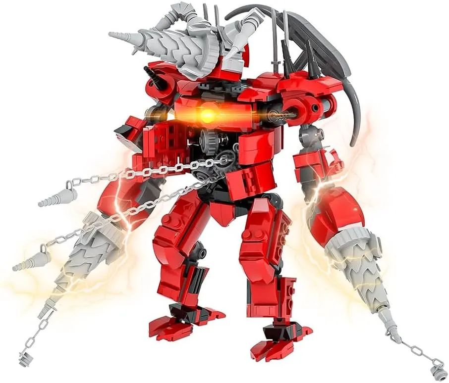 Upgraded Titan Clockman Block Toy, Titan Clock Man Game Model Toys, Reproducible Assembly Block Toy, Movable Figures Set (NobiMart, Electric Drill Man, NobiMart)