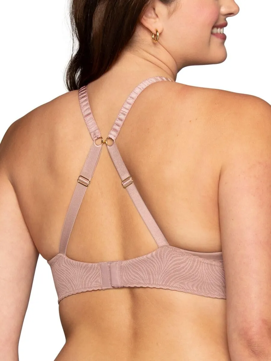 Vanity Fair Women's Effortless Underwire Bra, Buttery Soft Fabric & Lightweight Memory Foam Cups up to DD