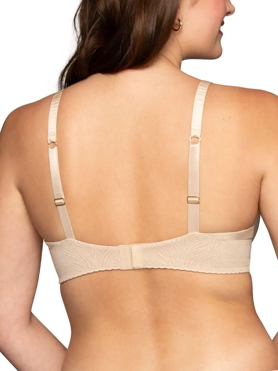 Vanity Fair Women's Effortless Underwire Bra, Buttery Soft Fabric & Lightweight Memory Foam Cups up to DD