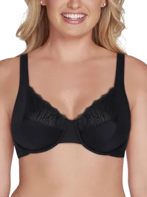 Vanity Fair Women's Flattering Lace Full Figure Minimizer Underwire Bra