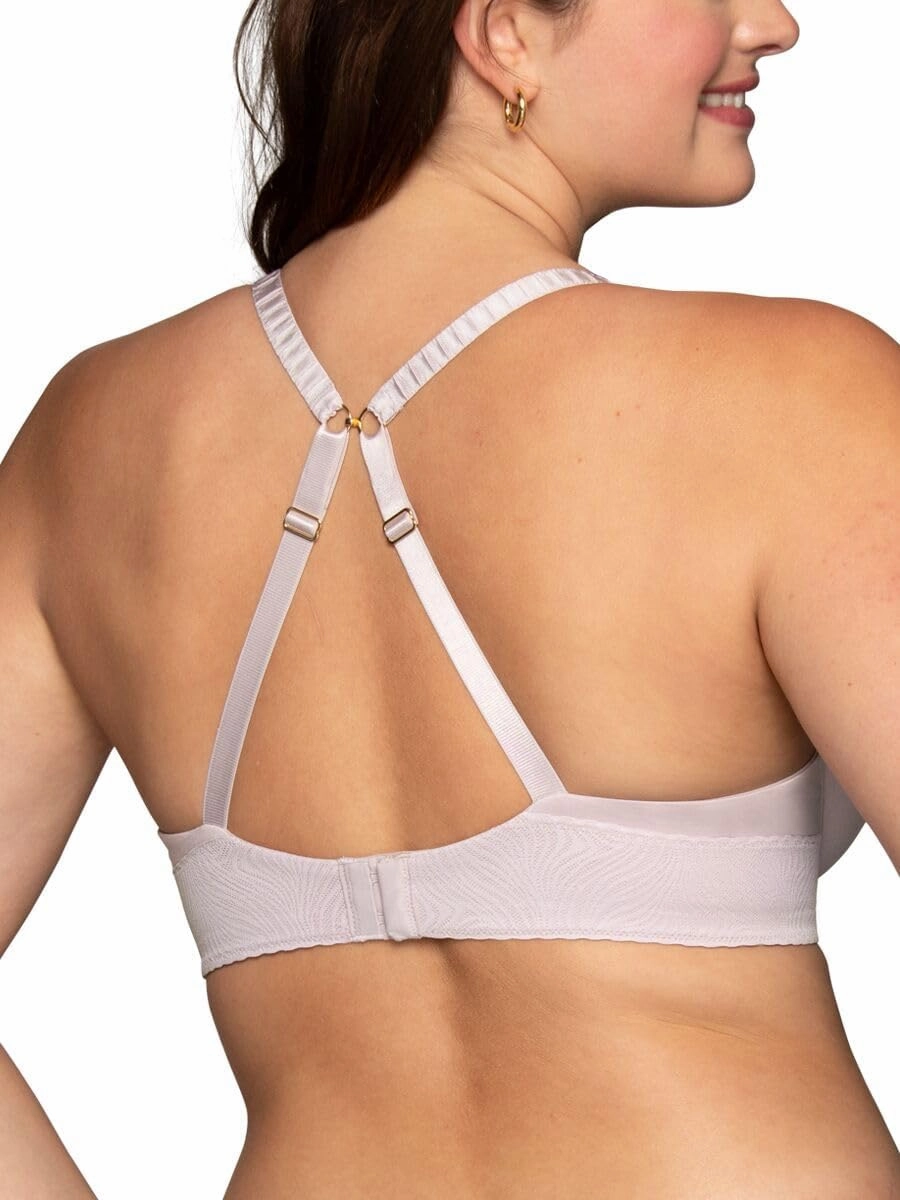 Vanity Fair Women's Effortless Underwire Bra, Buttery Soft Fabric & Lightweight Memory Foam Cups up to DD