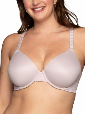 Vanity Fair Women's Effortless Underwire Bra, Buttery Soft Fabric & Lightweight Memory Foam Cups up to DD