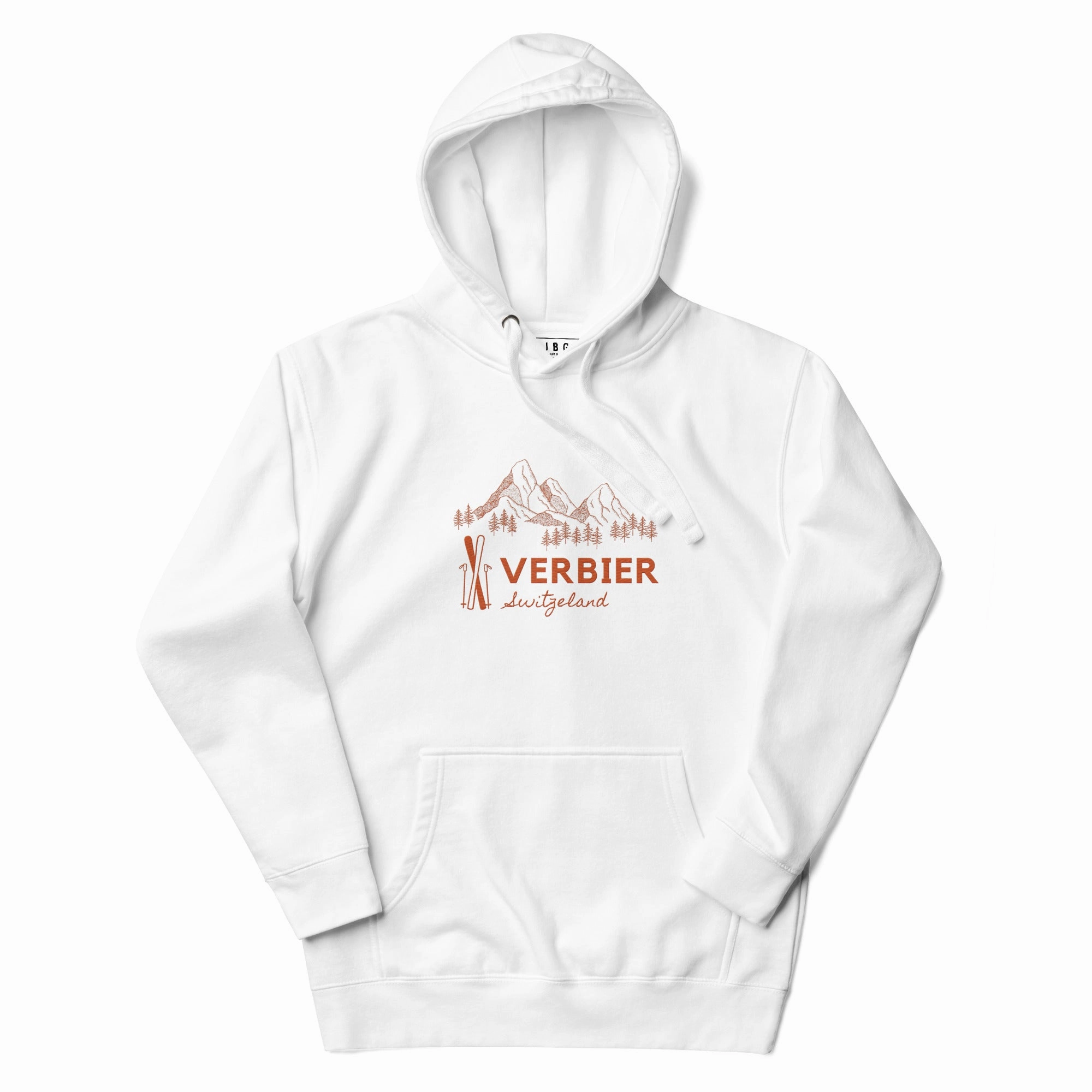 Verbier Embroiderd (Red) Hoodie