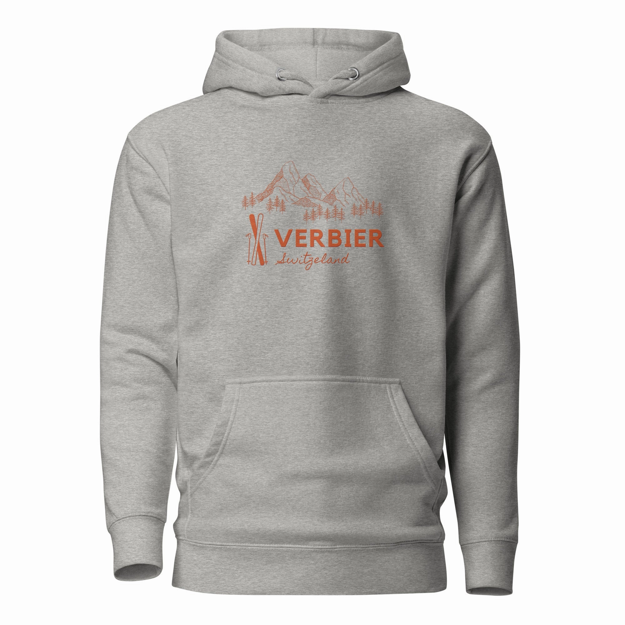Verbier Embroiderd (Red) Hoodie