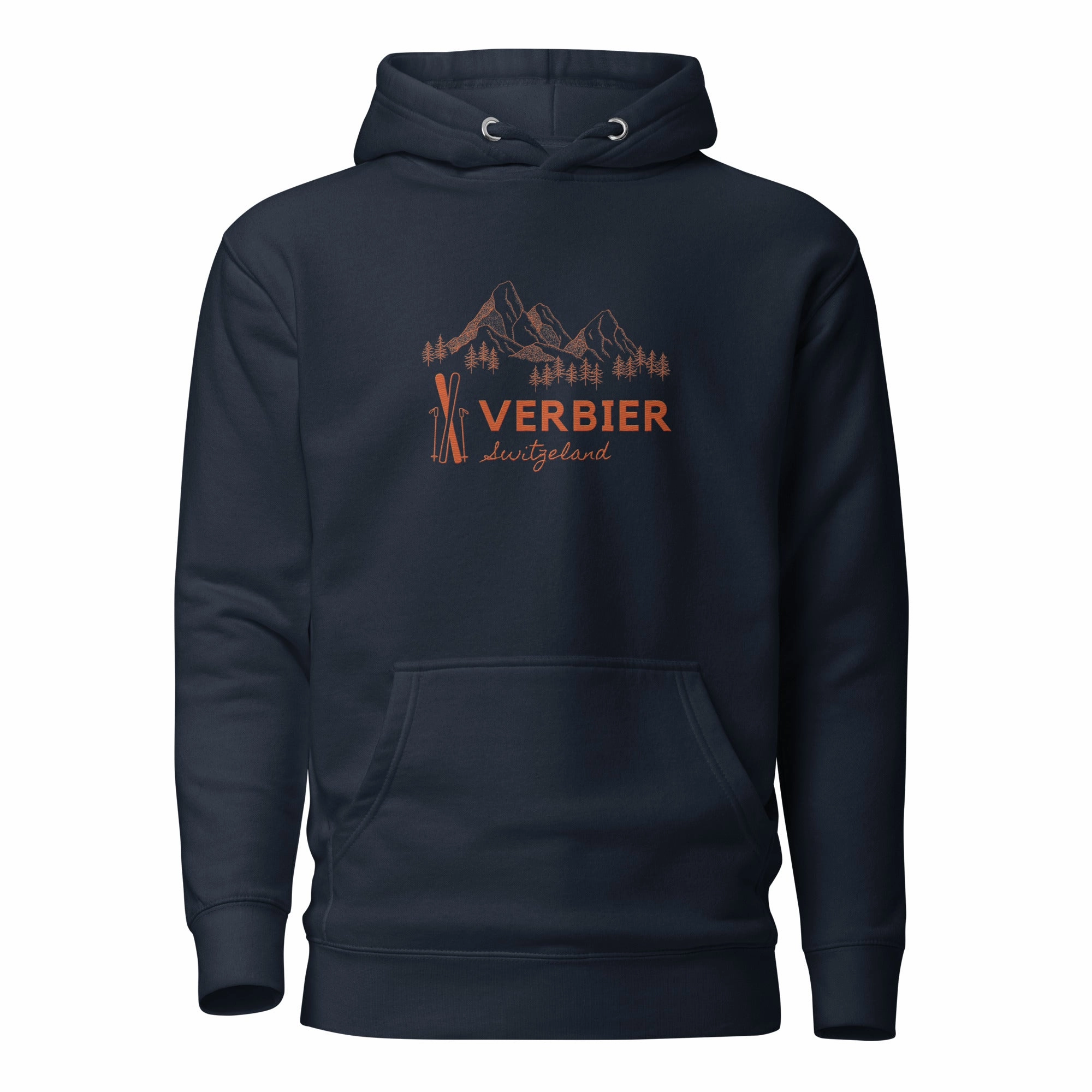 Verbier Embroiderd (Red) Hoodie