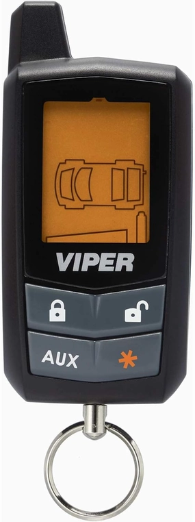 Viper Remote Replacement 7345V - Premium LCD 2 Way Remote 1/4 Mile Range Car Remote