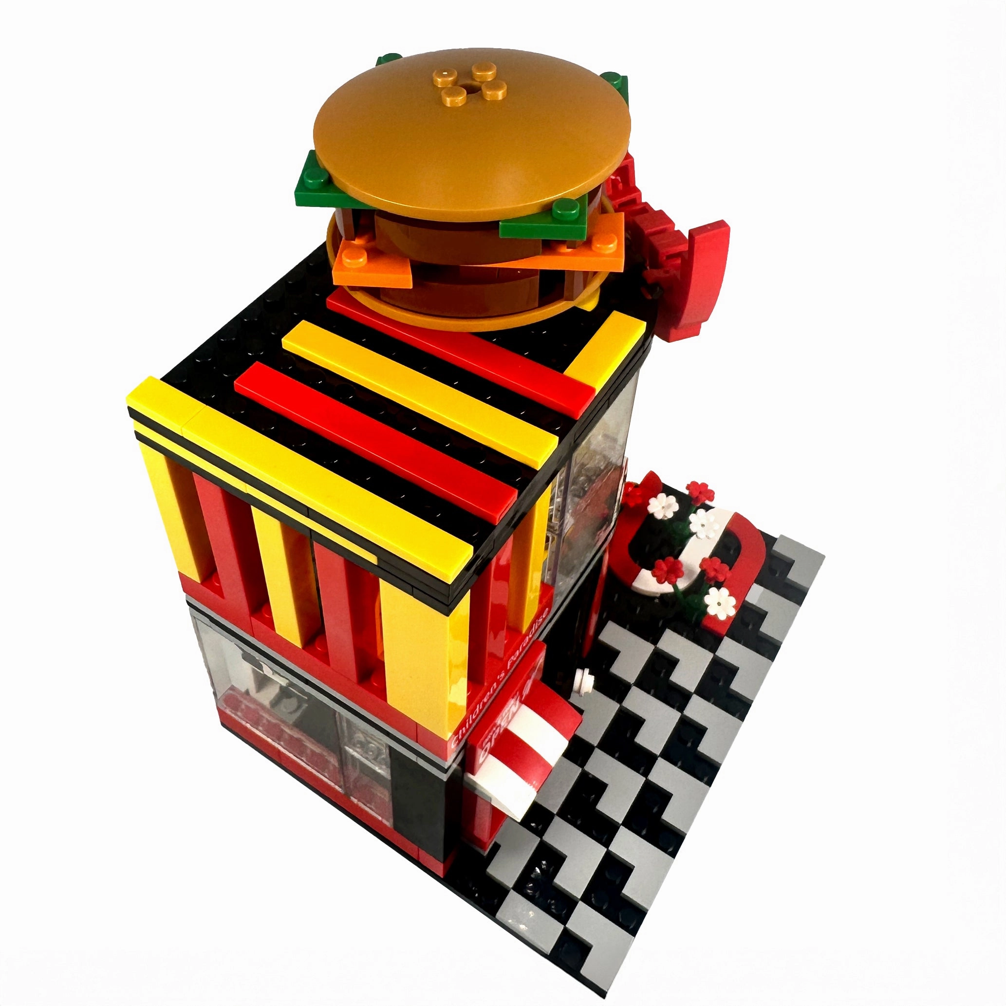 Wacky's Fast Food™ Burger Joint Building Set – 274 Pieces | General Jim’s Toys & Bricks