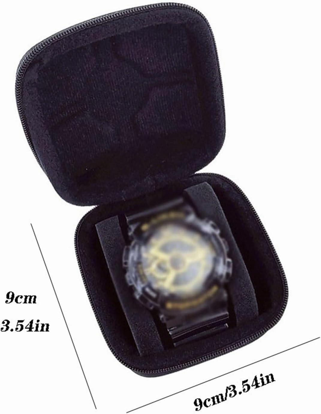 Watch Box Exquisite Watch Storage Bag Multifunctional Watch Organizers Suitable for Home Travel and Business Trips (excluding Watches) watch storage box(Small)