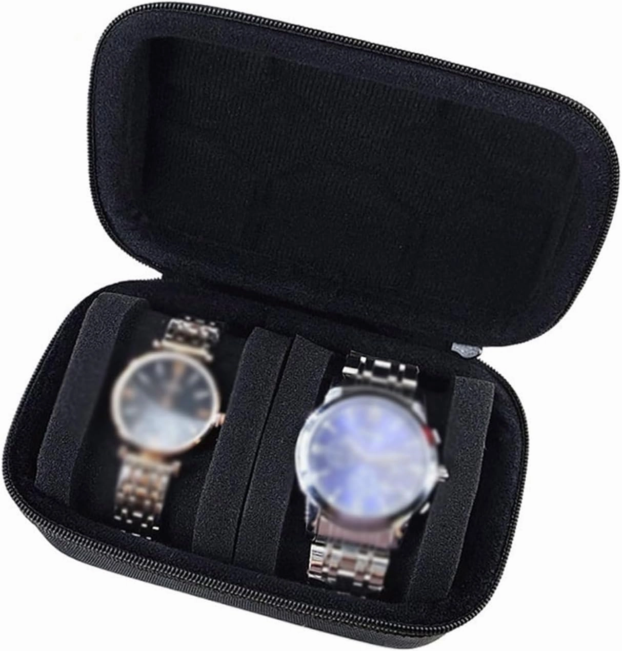 Watch Case Exquisite Watch Storage Bag Multifunctional Watch Organizers Suitable for Home Travel and Business Trips (excluding Watches) Watch Display Box(Medium)