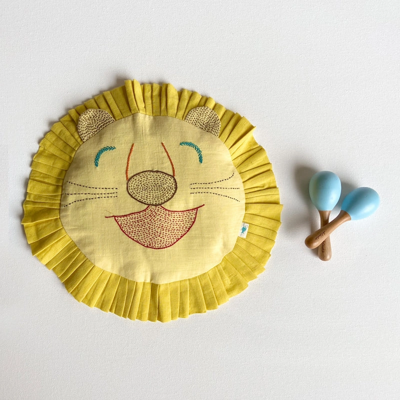 Whitewater Kids Organic Gift Set - Dohar   Mustard Seed Pillow   Bolster   Maracas - Zoo