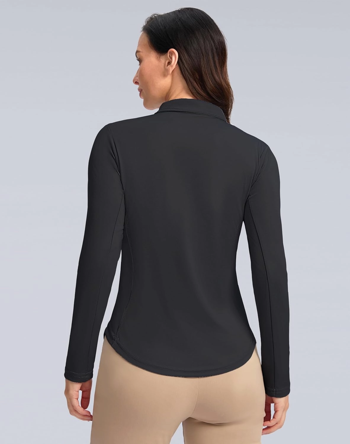 Women's Golf Shirts Lightweight UPF 50  Long Sleeve Shirts UV Protection Quick Dry Cool Polo Shirts for Women Work Outdoor