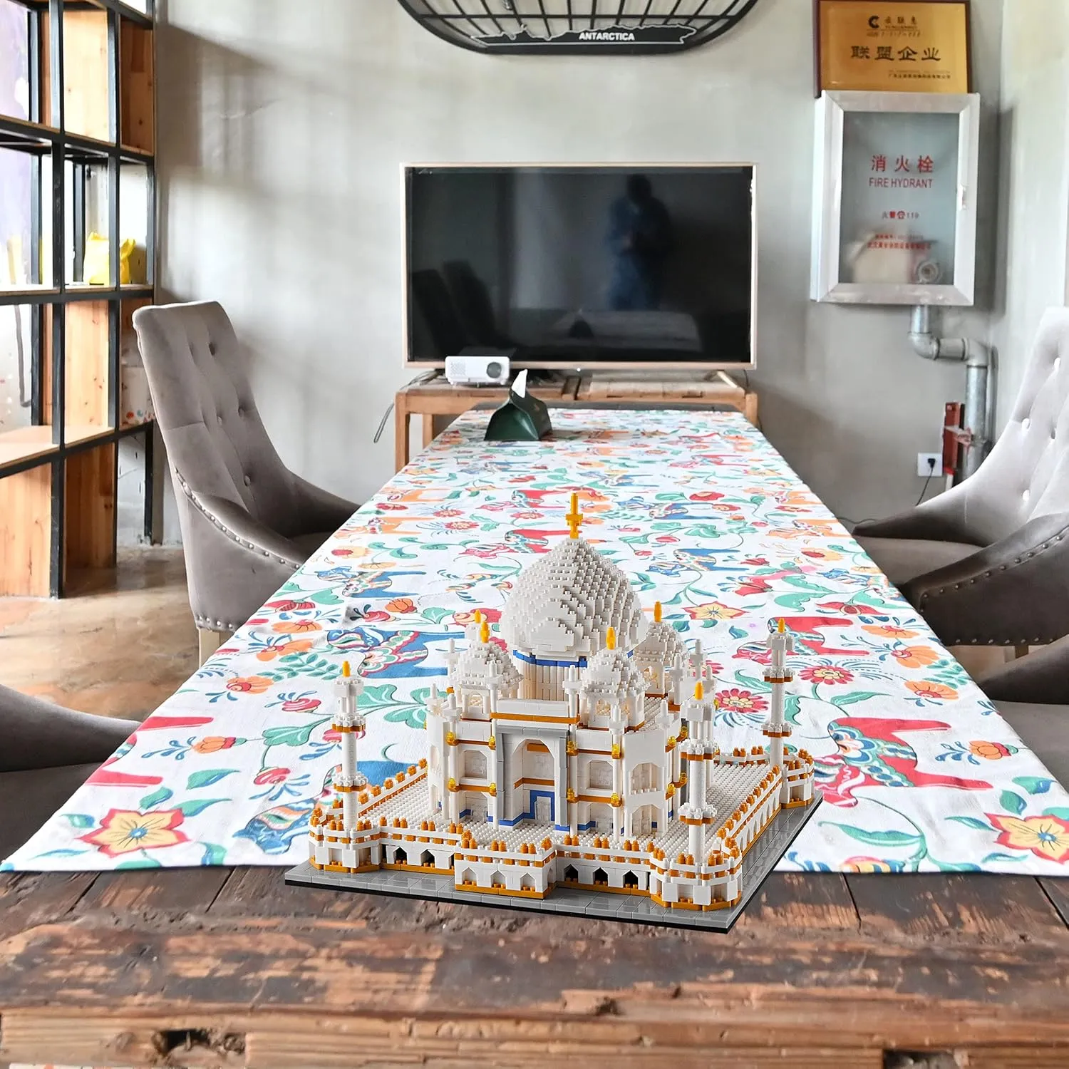 World Famous Architecture Taj Mahal Micro Building Block Set for Adults and Kid Age of 14  - 3950PCS