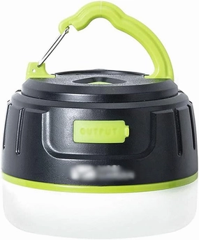 YYDS Camping Lights Magnet Adsorption Camping Light Hanging Type Lighting Tent Light Led Super Bright Waterproof Camping Lantern (Color : Green)
